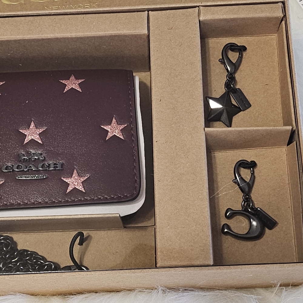 Coach New York W O C and Charm Bundle - Picture 4 of 5
